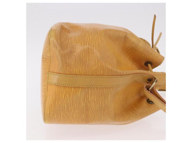 Borsa a Spalla LOUIS VUITTON Epi Petit Noe Giallo M44109 LV Auth 184632 - vista 3