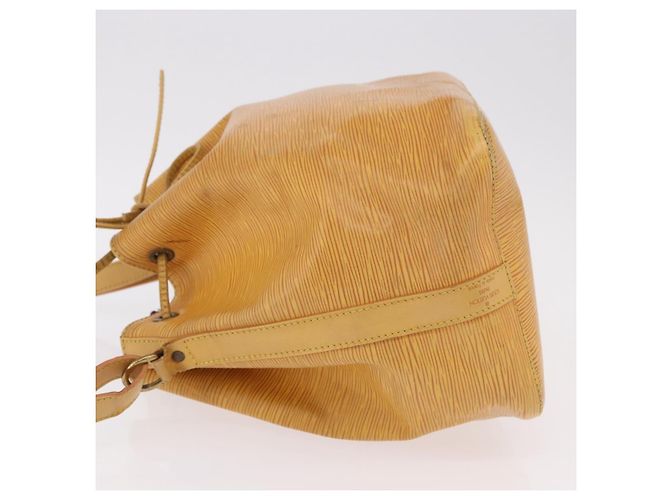 Borsa a Spalla LOUIS VUITTON Epi Petit Noe Giallo M44109 LV Auth 184632 - vista 4