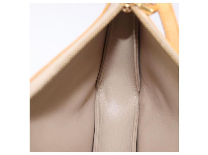 LOUIS VUITTON Monogram Vernis Lexington Pouch Beige M91010 LV Auth 184874 - vista 21