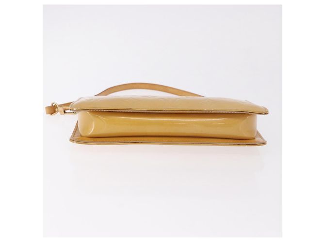 LOUIS VUITTON Monogram Vernis Lexington Pouch Beige M91010 LV Auth 184874 - vista 7