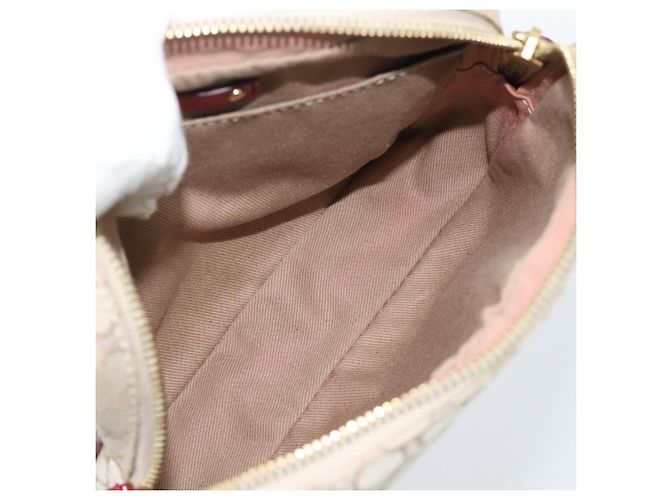Céline Borsa a Spalla CELINE Macadam Canvas Beige Oro Aut 184882V D'oro - vista 11