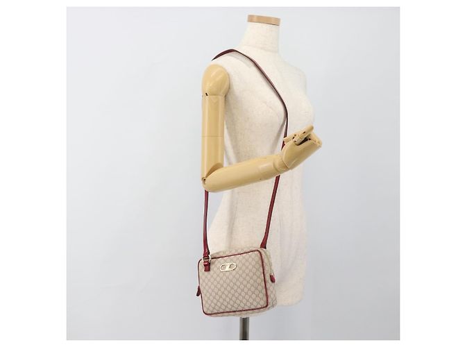 Céline Borsa a Spalla CELINE Macadam Canvas Beige Oro Aut 184882V D'oro - vista 21
