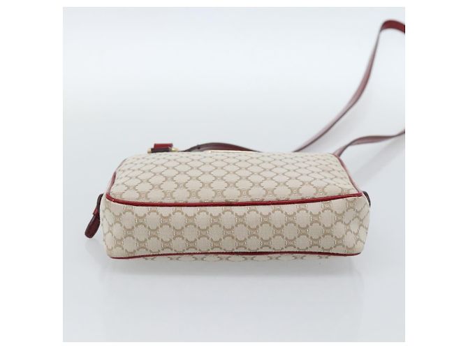 Céline Borsa a Spalla CELINE Macadam Canvas Beige Oro Aut 184882V D'oro - vista 5