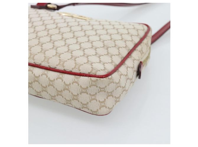 Céline Borsa a Spalla CELINE Macadam Canvas Beige Oro Aut 184882V D'oro - vista 9