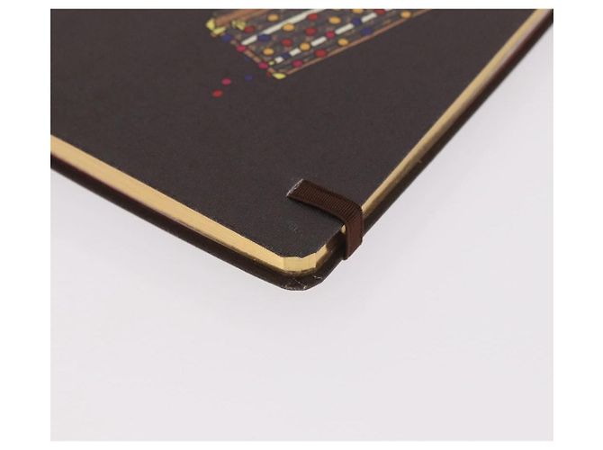 LOUIS VUITTON Monogram Vivienne Notebook MM Jane & Sticker GI1485 Auth 184901M Marron Monogramme - vue 15
