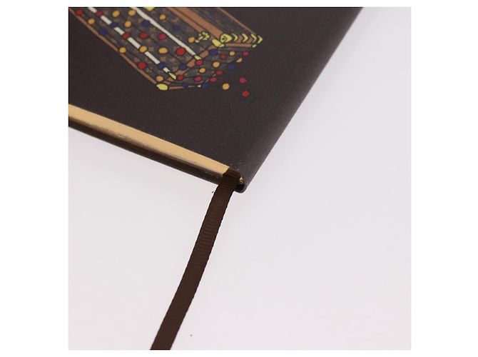 LOUIS VUITTON Monogram Vivienne Notebook MM Jane & Sticker GI1485 Auth 184901M Marron Monogramme - vue 16