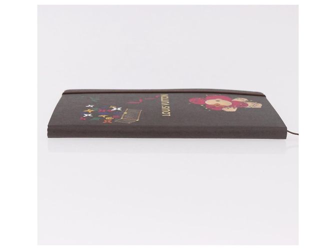 LOUIS VUITTON Monogram Vivienne Notebook MM Jane & Sticker GI1485 Auth 184901M Marron Monogramme - vue 4