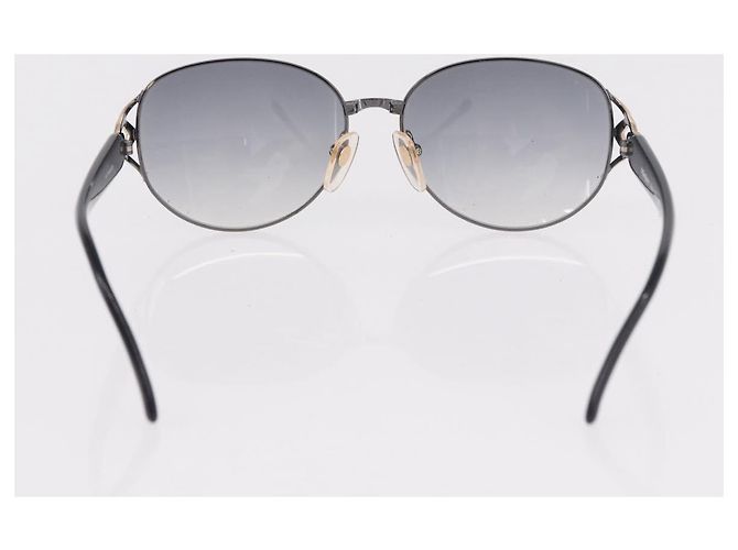 Chloé Gafas de sol Chloe Saint Laurent de plástico 2 Set Blue Ivory Auth BA13444 Azul Crudo - vista 11