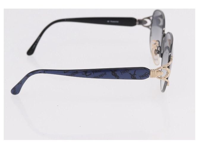 Chloé Gafas de sol Chloe Saint Laurent de plástico 2 Set Blue Ivory Auth BA13444 Azul Crudo - vista 14