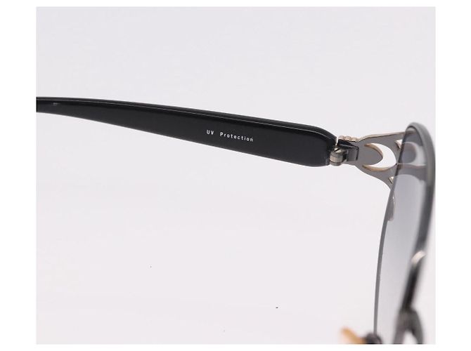 Chloé Gafas de sol Chloe Saint Laurent de plástico 2 Set Blue Ivory Auth BA13444 Azul Crudo - vista 17