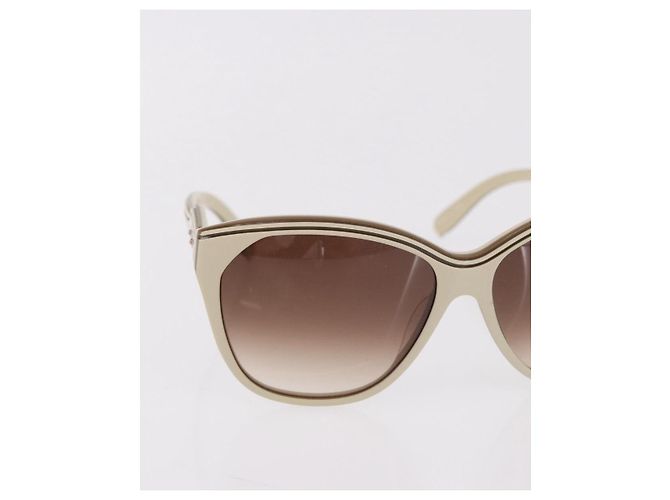 Chloé Gafas de sol Chloe Saint Laurent de plástico 2 Set Blue Ivory Auth BA13444 Azul Crudo - vista 4