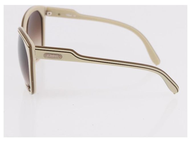 Chloé Gafas de sol Chloe Saint Laurent de plástico 2 Set Blue Ivory Auth BA13444 Azul Crudo - vista 6