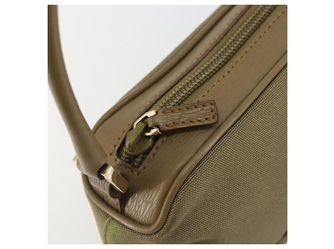 Borsa GUCCI Tela e Pelle Beige Oro Autentica am11836A D'oro - vista 19