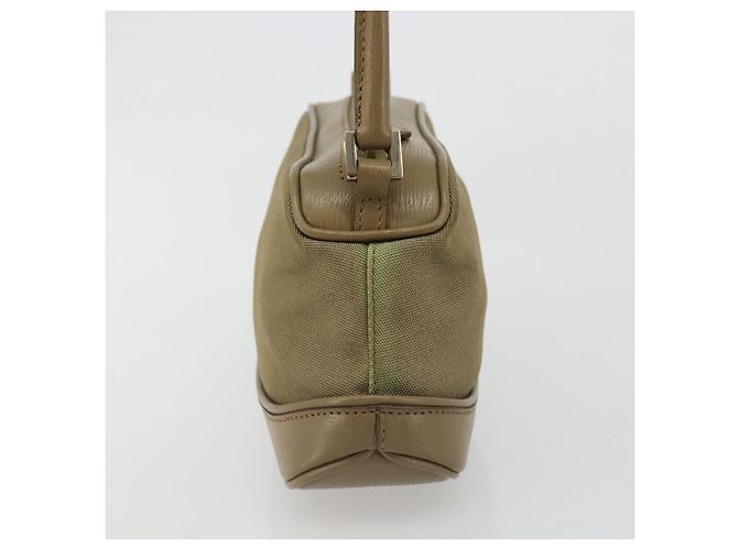 Borsa GUCCI Tela e Pelle Beige Oro Autentica am11836A D'oro - vista 5