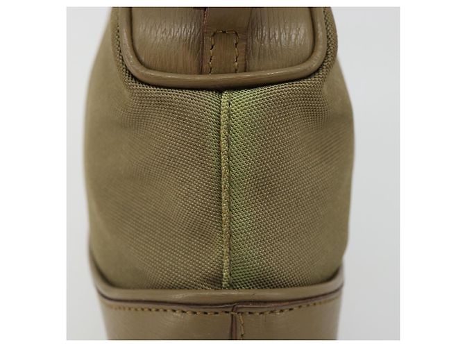 Borsa GUCCI Tela e Pelle Beige Oro Autentica am11836A D'oro - vista 6
