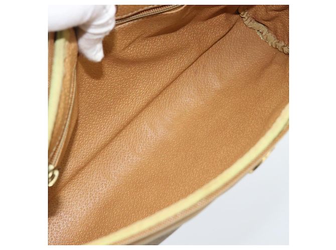 Borsa a tracolla GUCCI Micro GG Supreme PVC Beige Oro Auth ti3980 D'oro - vista 11