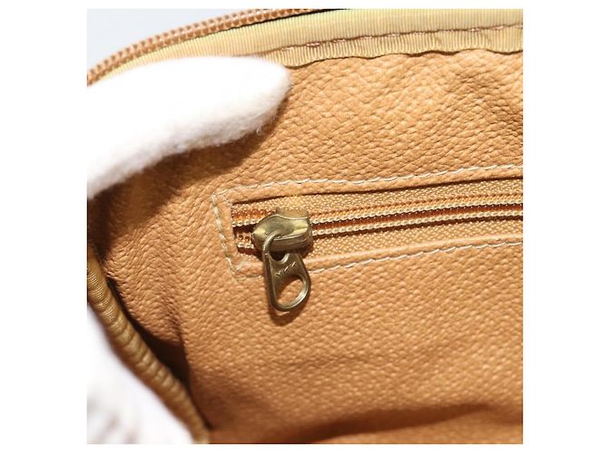 Borsa a tracolla GUCCI Micro GG Supreme PVC Beige Oro Auth ti3980 D'oro - vista 19