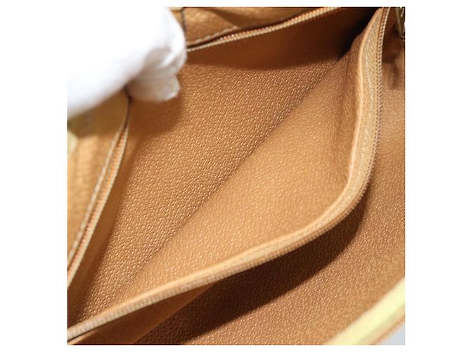 Borsa a tracolla GUCCI Micro GG Supreme PVC Beige Oro Auth ti3980 D'oro - vista 20