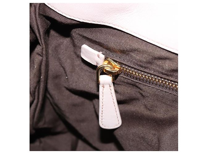 Bolso de hombro Miu Miu Matelassé Cuero 2way Oro Púrpura gris Auth 184618A Dorado Morado oscuro - vista 28