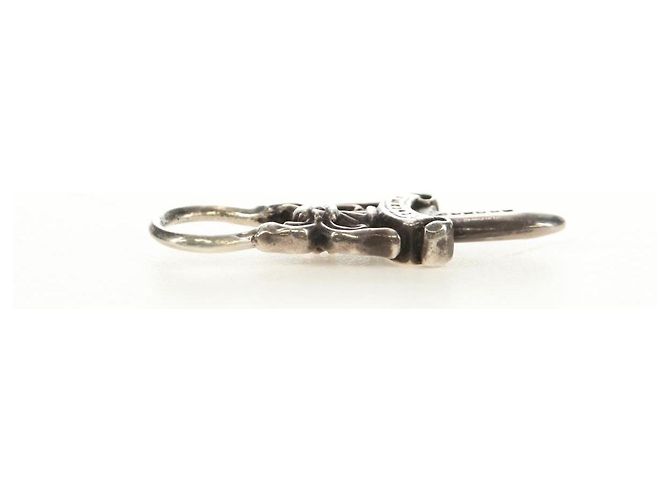 Pendente Charm Daga Chrome Hearts Top Ag925 Silver Auth 184247M Argento - vista 10