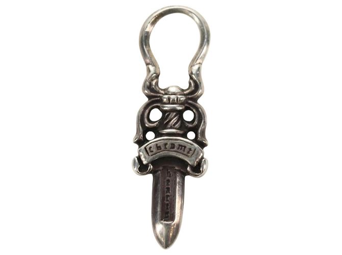 Pendente Charm Daga Chrome Hearts Top Ag925 Silver Auth 184247M Argento - vista 2