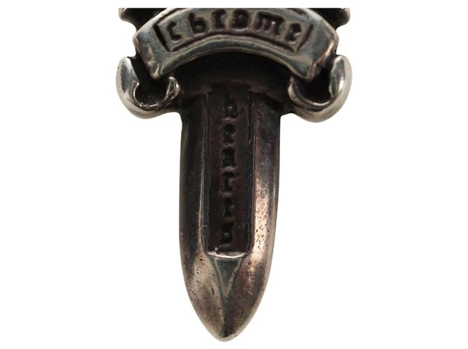Pendente Charm Daga Chrome Hearts Top Ag925 Silver Auth 184247M Argento - vista 5