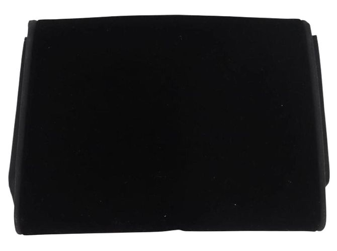 Borsa a Spalla GUCCI con Catena in Velluto Nero e Oro Auth ep14794 D'oro - vista 2