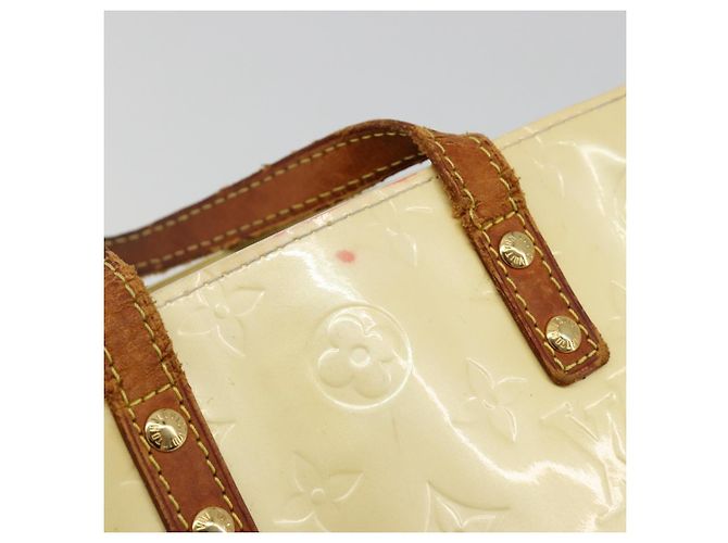 LOUIS VUITTON Borsa a Mano Monogram Vernis Reade PM Perle M91336 LV Auth bs35563 - vista 18
