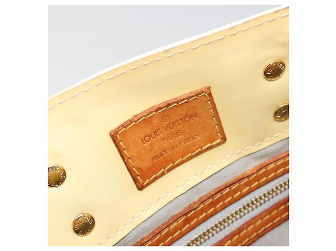 LOUIS VUITTON Borsa a Mano Monogram Vernis Reade PM Perle M91336 LV Auth bs35563 - vista 19