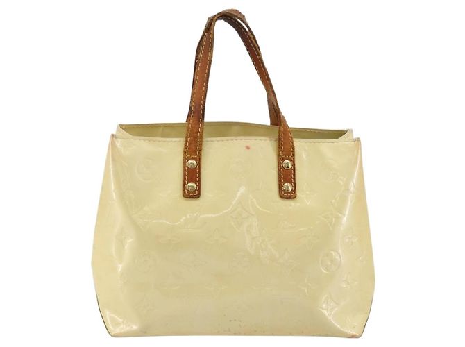 LOUIS VUITTON Borsa a Mano Monogram Vernis Reade PM Perle M91336 LV Auth bs35563 - vista 2