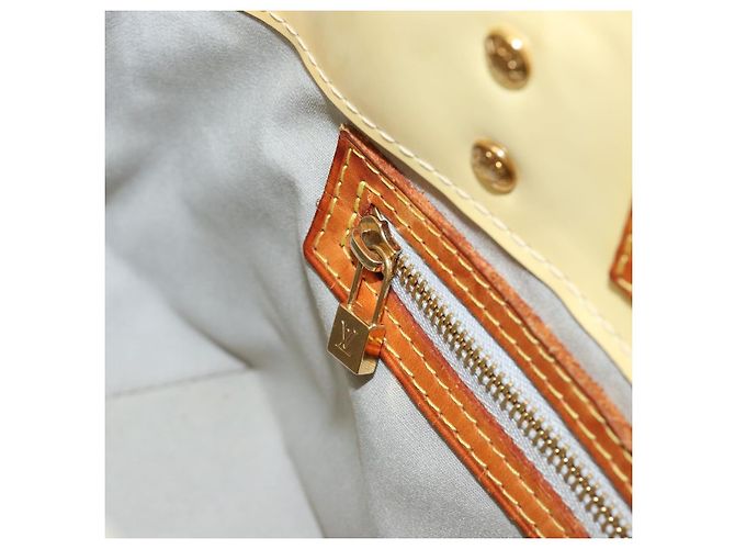 LOUIS VUITTON Borsa a Mano Monogram Vernis Reade PM Perle M91336 LV Auth bs35563 - vista 22