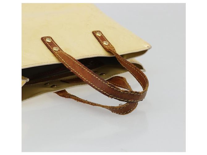 LOUIS VUITTON Borsa a Mano Monogram Vernis Reade PM Perle M91336 LV Auth bs35563 - vista 7