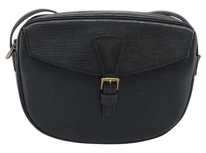 LOUIS VUITTON Epi Jeune Fille MM Borsa a Spalla Nera M52152 LV Auth ka4721 Nero - vista 13