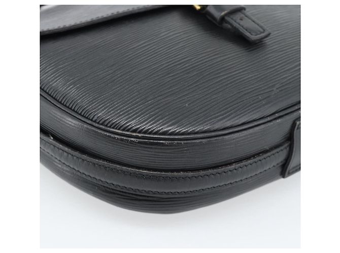 LOUIS VUITTON Epi Jeune Fille MM Borsa a Spalla Nera M52152 LV Auth ka4721 Nero - vista 15