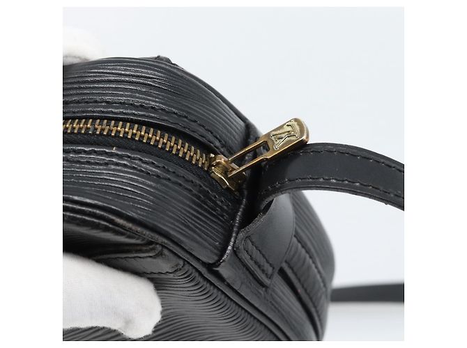 LOUIS VUITTON Epi Jeune Fille MM Borsa a Spalla Nera M52152 LV Auth ka4721 Nero - vista 18