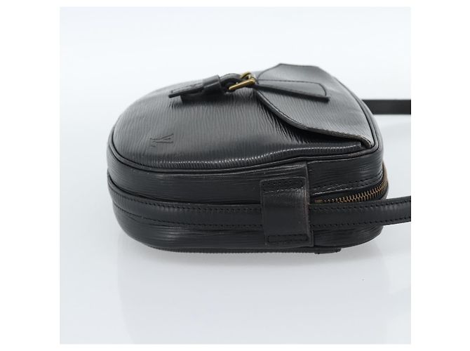 LOUIS VUITTON Epi Jeune Fille MM Borsa a Spalla Nera M52152 LV Auth ka4721 Nero - vista 4