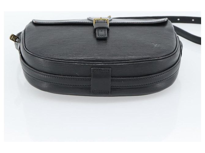 LOUIS VUITTON Epi Jeune Fille MM Borsa a Spalla Nera M52152 LV Auth ka4721 Nero - vista 5