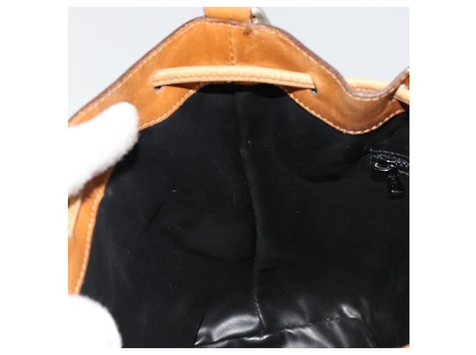 Céline Bolsa de ombro CELINE em couro preto com detalhes dourados Autêntica 185080 - vista 20