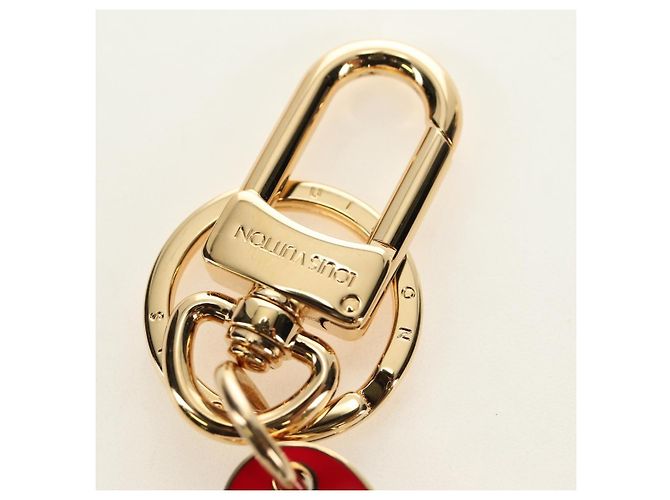 LOUIS VUITTON Portachiavi Charm Vivienne Charm metallo Oro M69860 LV Auth 184242M - vista 5