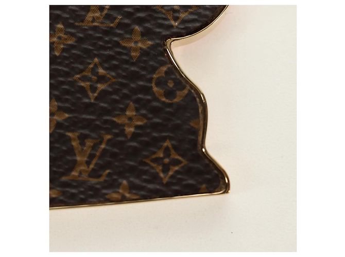 LOUIS VUITTON Portachiavi Charm Vivienne Charm metallo Oro M69860 LV Auth 184242M - vista 8
