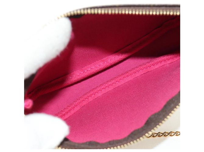 LOUIS VUITTON Monogram Vivienne Mini Pochette Accessoires M69752 Auth 184588SAM Monograma - vista 10