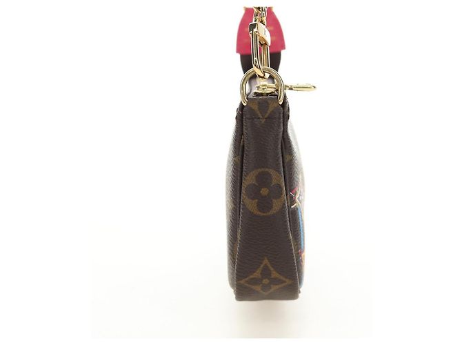LOUIS VUITTON Monogram Vivienne Mini Pochette Accessoires M69752 Auth 184588SAM Monograma - vista 4