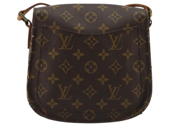 LOUIS VUITTON Monogram Saint Cloud MM Schultertasche M51243 LV Auth BA13328 Monogramm - Ansicht 2
