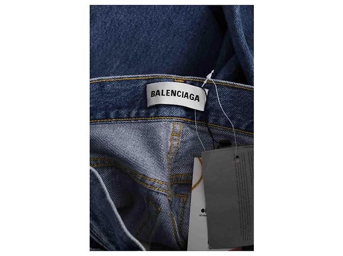 Balenciaga Jeans dritti blu - vista 5