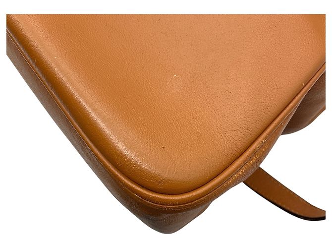 Borsa Delvaux Light Brown / Cognac in pelle di vitello Gin Fizz Jumping Marrone - vista 10