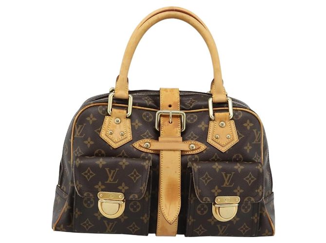 LOUIS VUITTON Borsa Monogram Manhattan GM M40025 LV Auth BA13411 Monogramma - vista 13