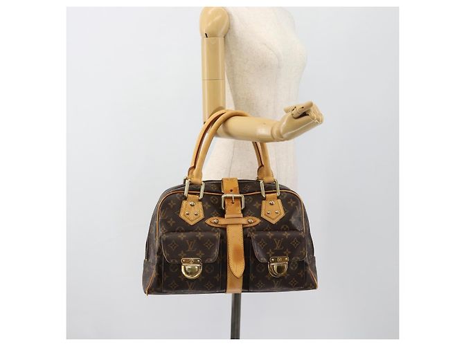 LOUIS VUITTON Borsa Monogram Manhattan GM M40025 LV Auth BA13411 Monogramma - vista 22