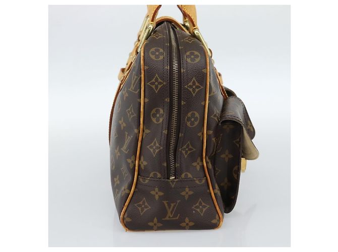LOUIS VUITTON Borsa Monogram Manhattan GM M40025 LV Auth BA13411 Monogramma - vista 3