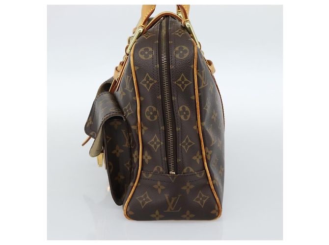 LOUIS VUITTON Borsa Monogram Manhattan GM M40025 LV Auth BA13411 Monogramma - vista 4