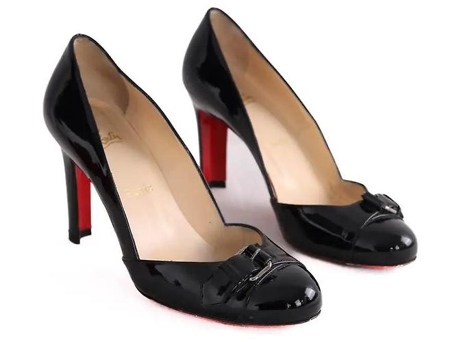 Christian Louboutin Tacchi neri Nero - vista 3